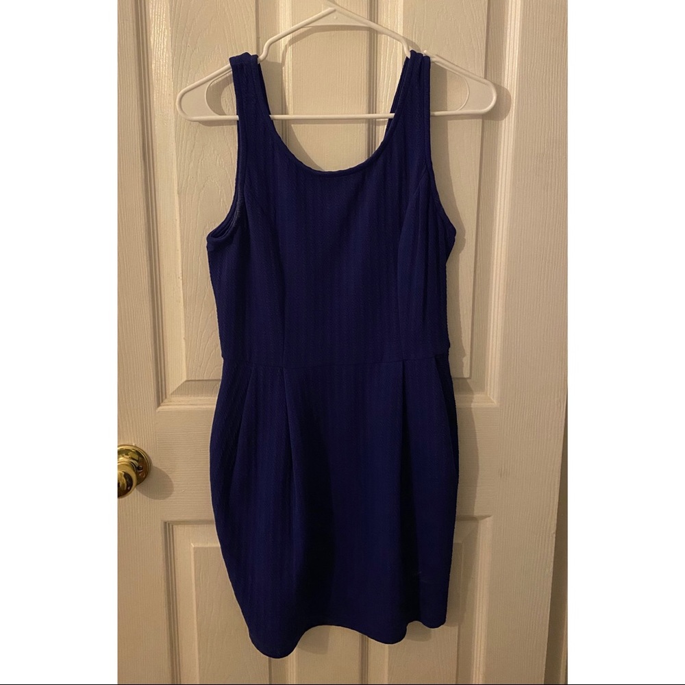 Chris & Carol Navy Dress